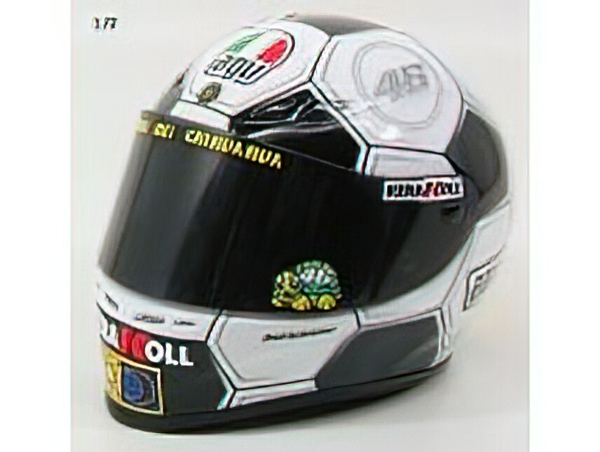 返品不可】 AGV GPTECHロッシムジェロ09限定ヘルメット ヘルメット