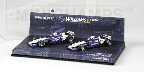 ウィリアムズ BMW FW24 2002年マレーシアGP 1-2フィニッシュセット/ MINICHAMPS 1/43 ミニカー 15,841円