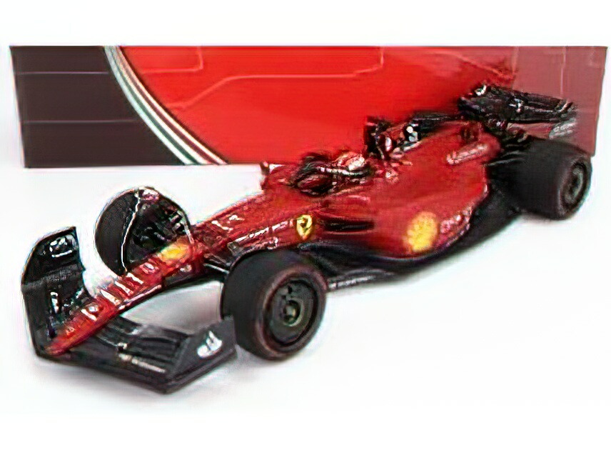 FERRARIフェラーリ F1-75 TEAM SCUDERIA FERRARI N 16 WINNER BAHRAIN GP 2022 CHARLES LECLERC - RED /BBR 1/18 ミニカー