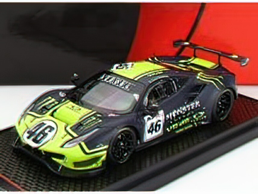 FERRARIフェラーリ 488 GT3 3.9L TURBO V8 TEAM KESSEL RACING VR46 N 46 12h GULF 2021 VALENTINO ROSSI - LUCA MARINI - A.SALUCCI \