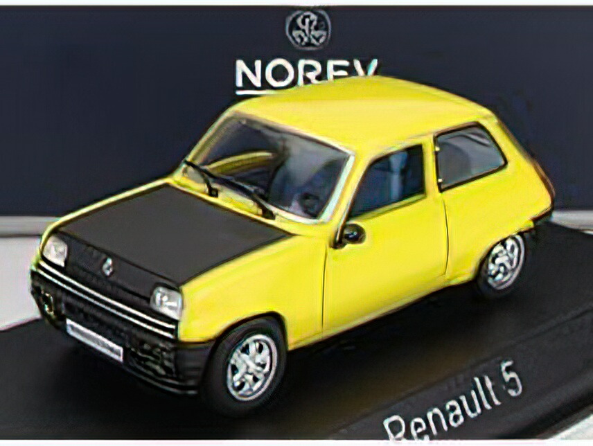 Renault 5 Copa 1980 Sunflower Yellow (Jaune Tournesol) - 1/43 - NOREV - 510537 - Collection