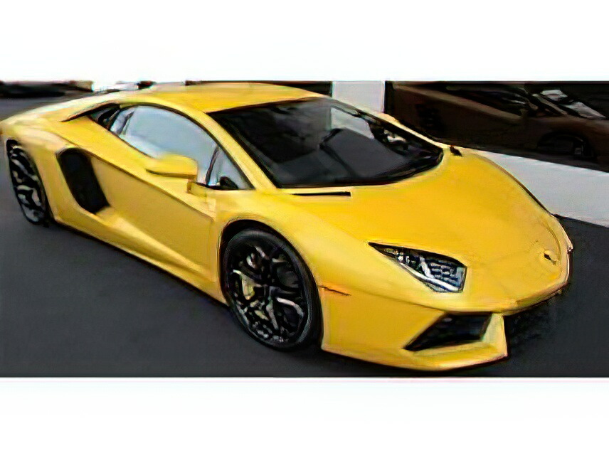 AVENTADOR LP7004 2011 YELLOW /Pocher 1/8 モデルキットミニカー：ラストホビー