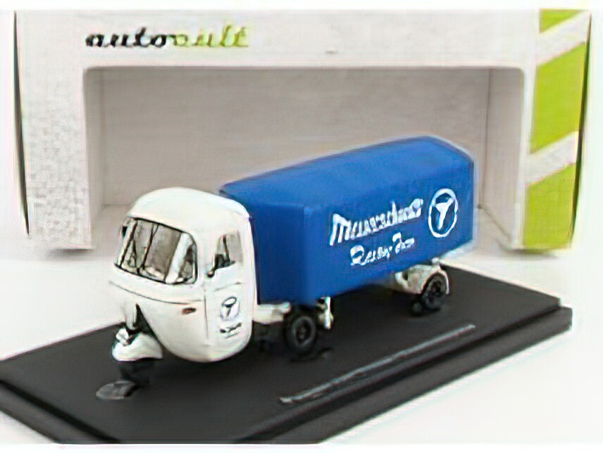 PIAGGIO - APE PENTARO RENNTRANSPORTER MESSERSCHMITT 1948/Autocult 1/43 ミニカー