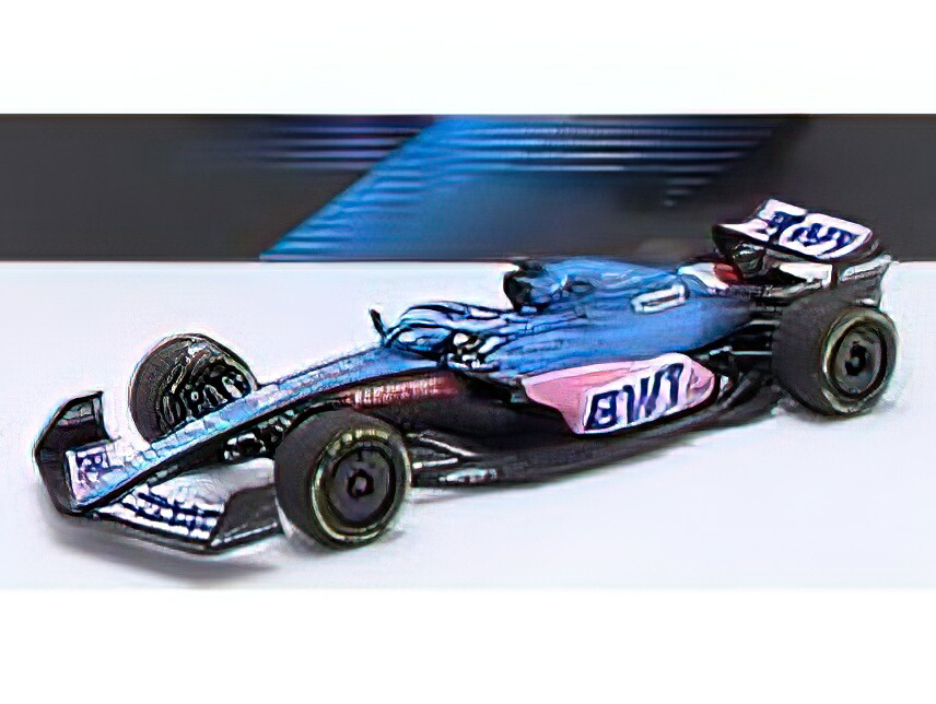 Miniature Alpine F1 A522 Fernando Alonso GP Australie 2022 – Minichamps 1/18
