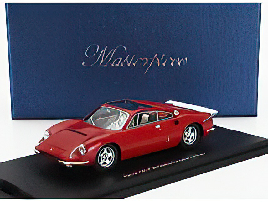 Modèle Réduit Ferrari - 365p Berlinetta Speciale - 3 Seats 3 Posti 1966 Personal Car Gianni Agnelli Red Version Before Restauration Red