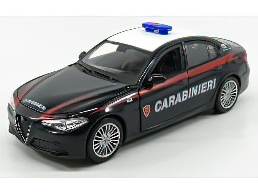 Alfa Romeo Giulia Carabinieri Blue White Burago