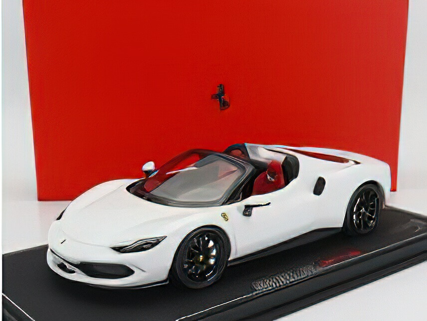 【新品・未開封】Ferrari 296GTS模型ホワイト 保証シール付き DMH DM64A024 1/64 Ferrari F40GTE Pearl White Limited 199pcs