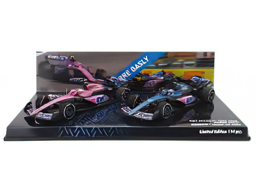 RENAULT - SET 2X F1 A523 TEAM BWT ALPINE N 10 9th BAHRAIN GP 2023 + N 10 8th MIAMI GP 2023 PIERRE GASLYピエール・ガスリー 114台限定 /Minichampsミニチャンプス 1/43ミニカー
