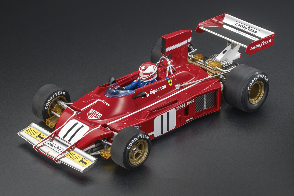 【予約】2026年発売予定FERRARI F1 312 B3 N 11 2nd BRAZILIAN GP (with driver figure) 1974 CLAY REGAZZONI RED/GP Replicas 1/18ミニカー|ラストホビー