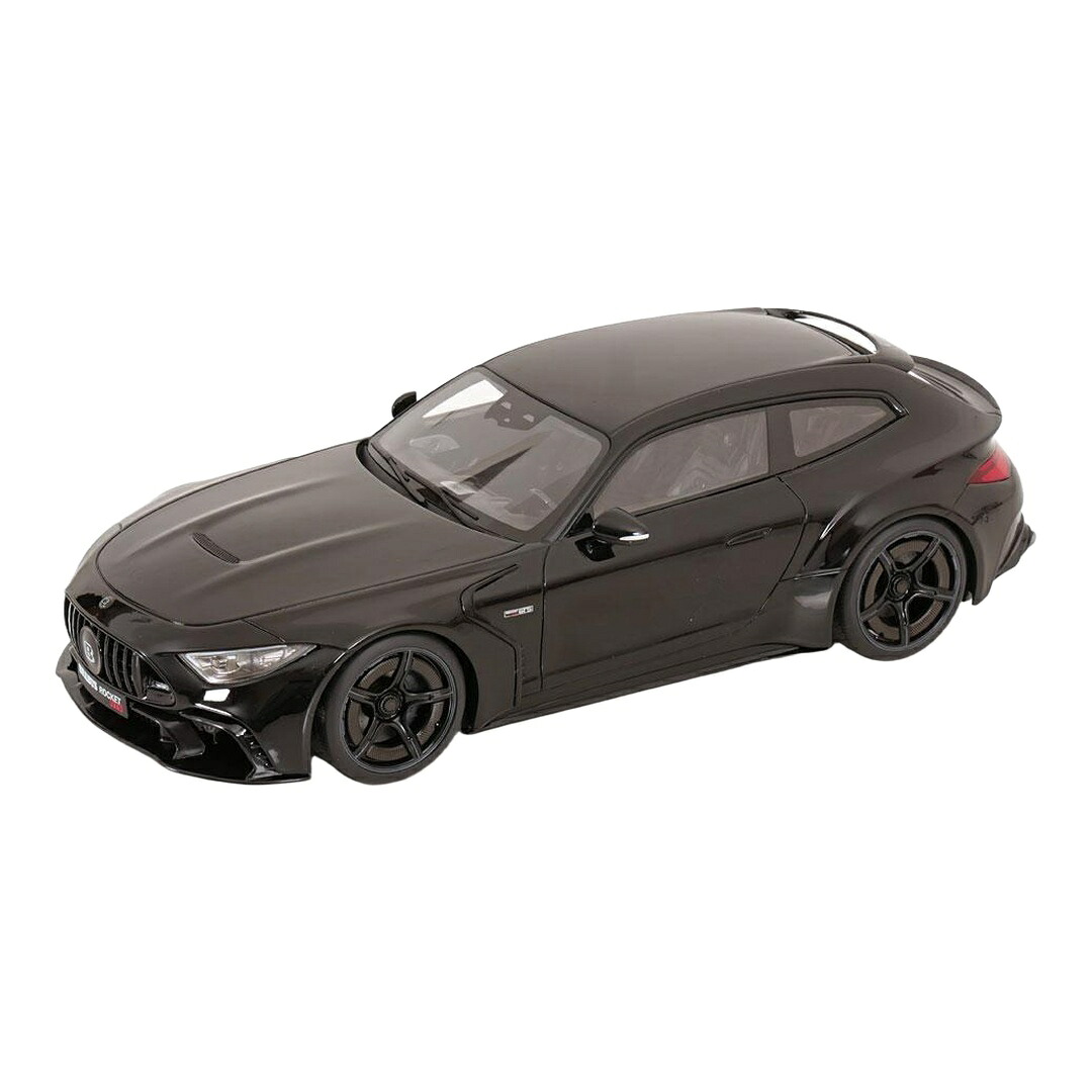 Mercedesメルセデス Brabusブラジャー2階建てバス Rocket GTS Basis AMG SL63e 2026 black黒いこと 制限事項999pcs / GT SPIRIT 1/18 ミニカー