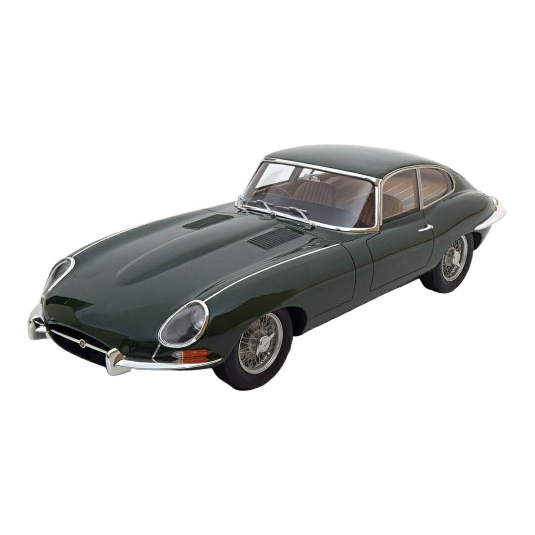 Jaguarジャガー E Type E手合い ブリティッシュレーシンググリーン 押さえる300台 / GT SPIRIT 1/12 ミニカー