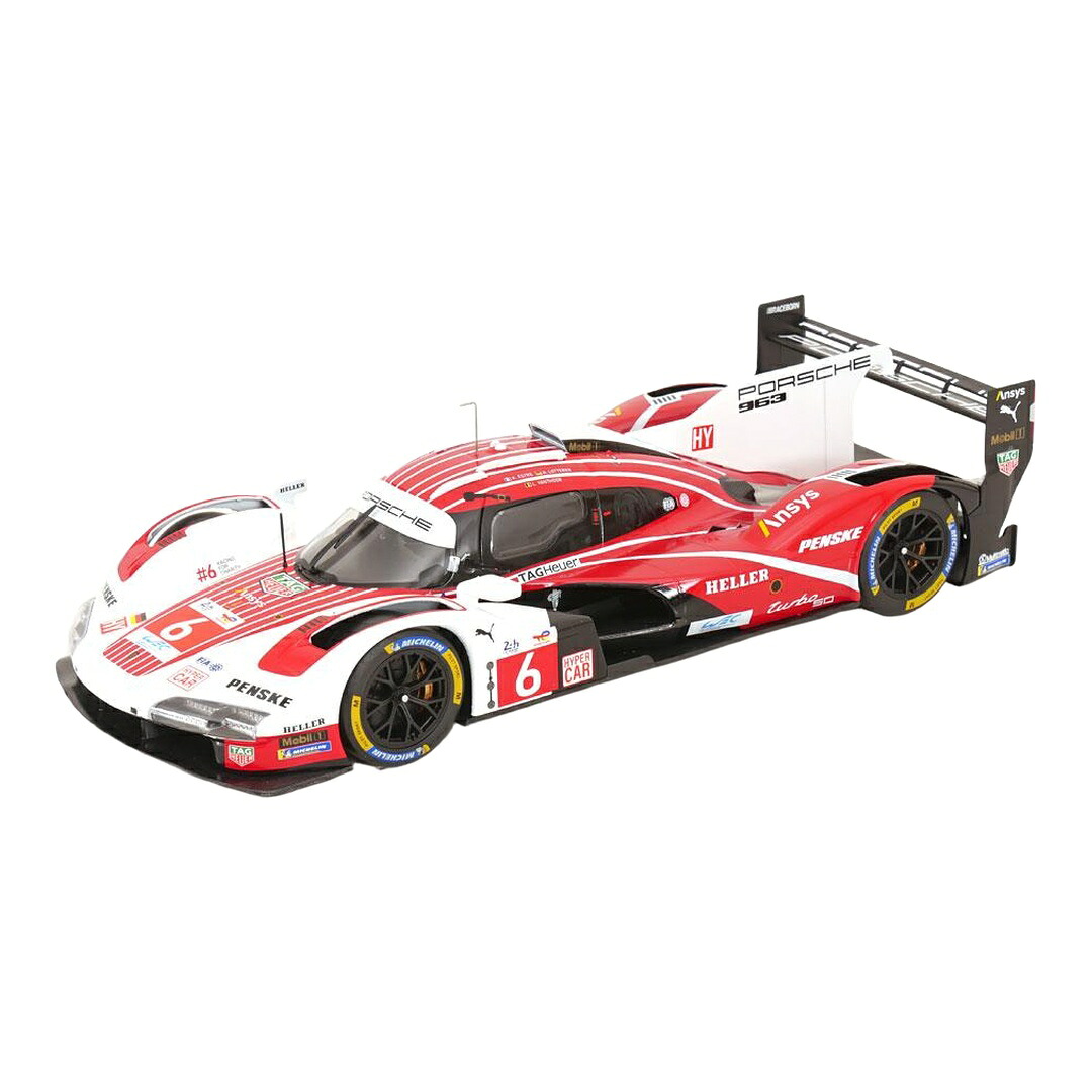 Porscheポルシェ 963 2024 No.6 24h Le Mans ルマン24第四次元 Estre/Lotterer/Vanthoor / IXO 1/18 ミニカー