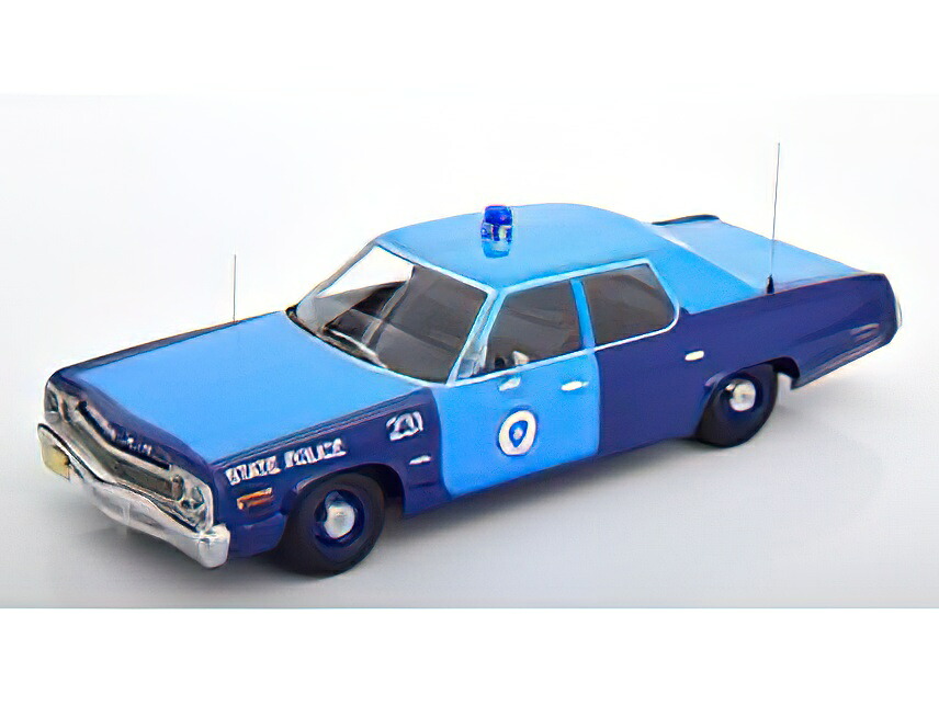 【予約】2024年発売予定DODGE MONACO MASSACHUSETTS STATE POLICE 1974 /KK-SCALE 1/18 ミニカー