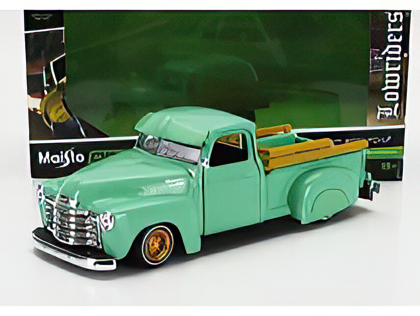 楽天市場】1/25 箱入り ミニカー 1950 CHEVROLET 3100 PICK UP