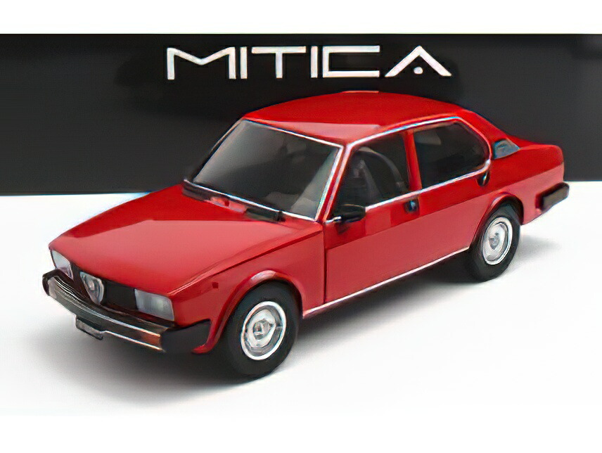 Mitica 1/18 Alfa Romeo Alfetta Berlina 2000L 1978 – Bleu Métal, Modèle Diecast Neuf
