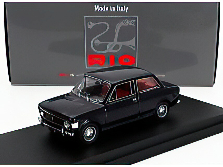 FIAT 128 1 SERIES 1969 BLUE/Rio 1/43ミニカー|ラストホビー