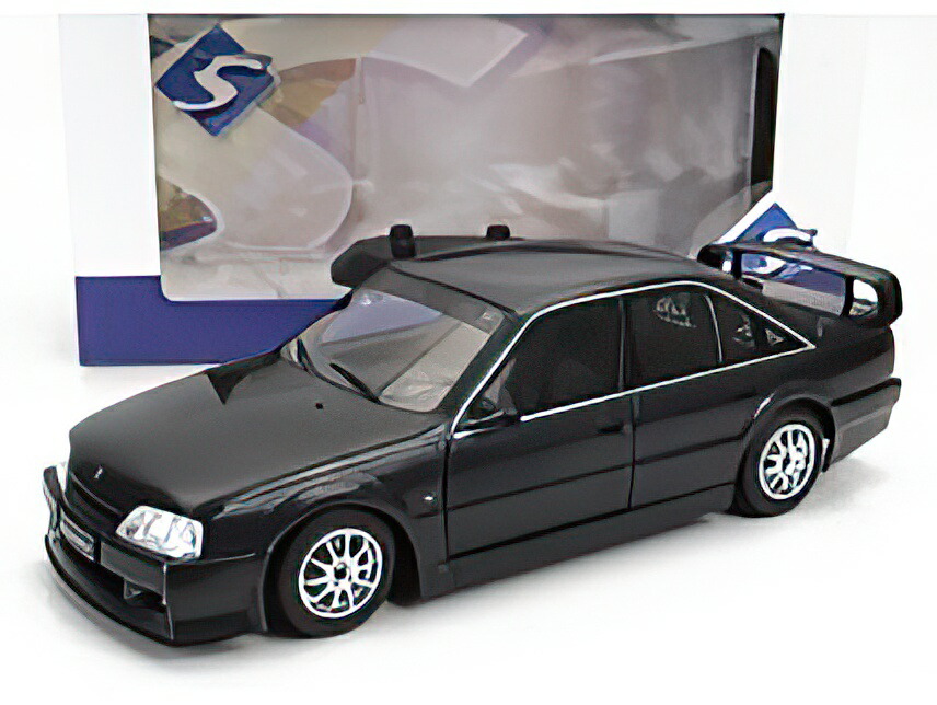OPEL OMEGA EVO 500 1990 BLACK/SOLIDO 1/18ミニカー 乗り物のおもちゃ-ミニカー・トイカー-おもちゃ