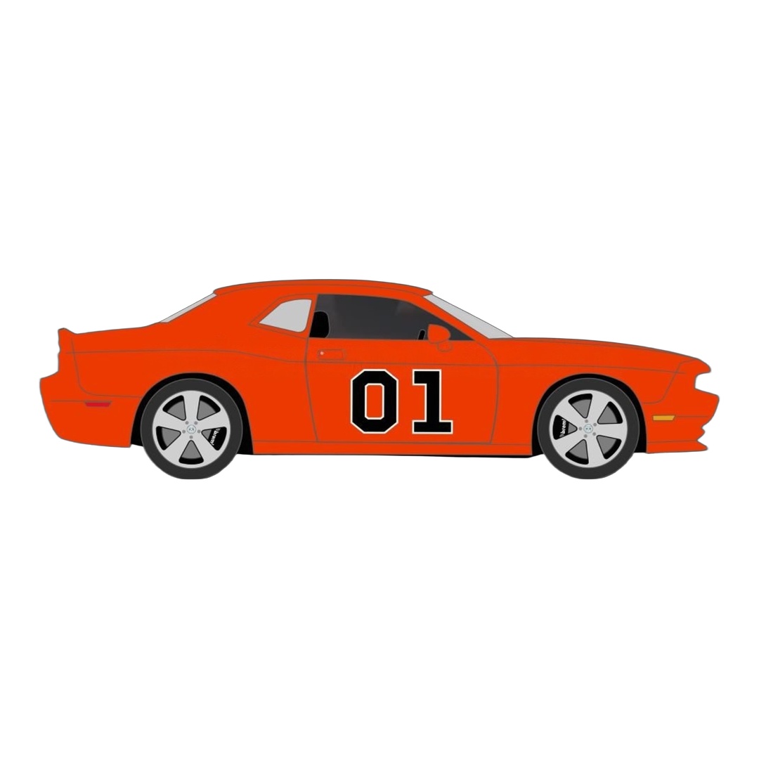 【取っておく】2026年発売予定を組む Dodgeダッジ Challengerチャレンジャー SRT8 2010 #01 The General Lee The Dukes of Hazzard オ / ACME 1/18 ミニカー