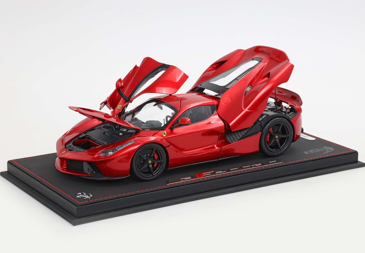 【取って置く】Ferrariフェラーリ LaFerrari 2012 open diecast rosso F1 2007 luxury pack 押さえる100台 / BBR 1/18 ミニカー