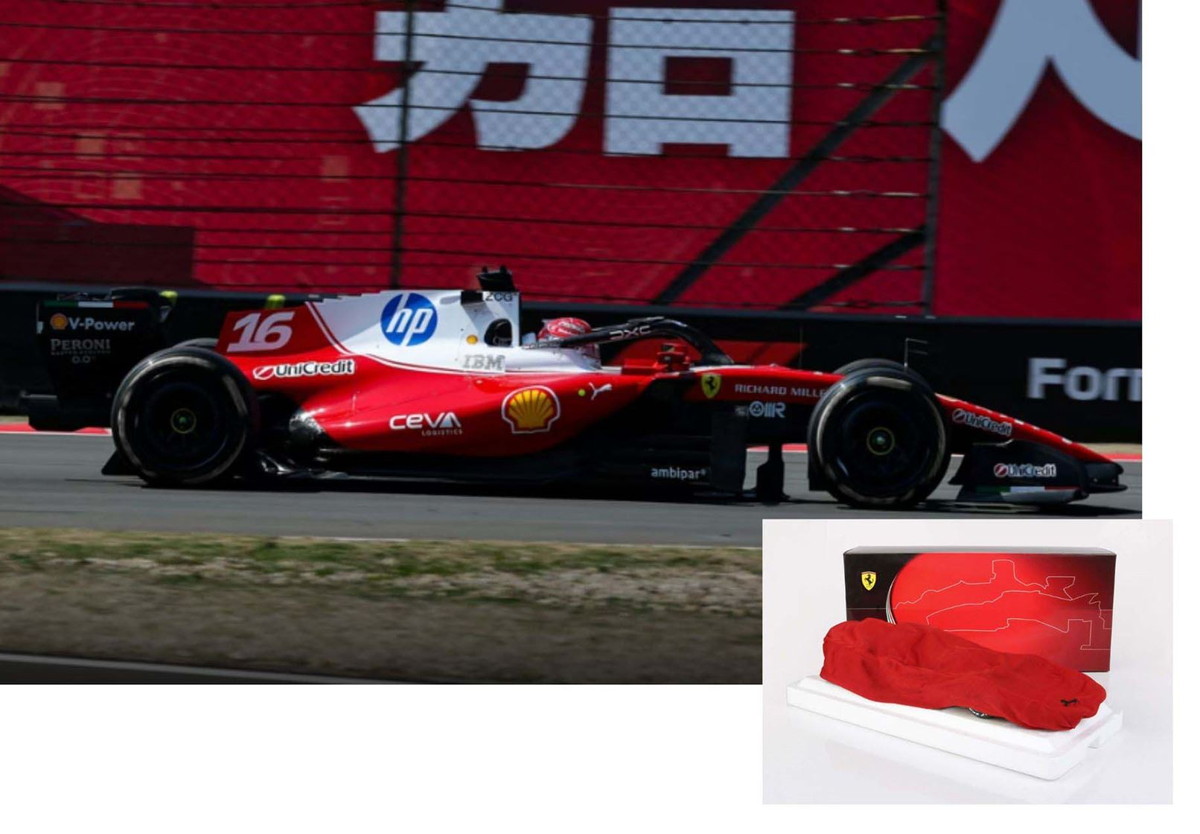 【予約】Ferrariフェラーリ SF26 F1 Chinese Grand Prix Leclerc 4th position metal diecast / BBR 1/18 ミニカー