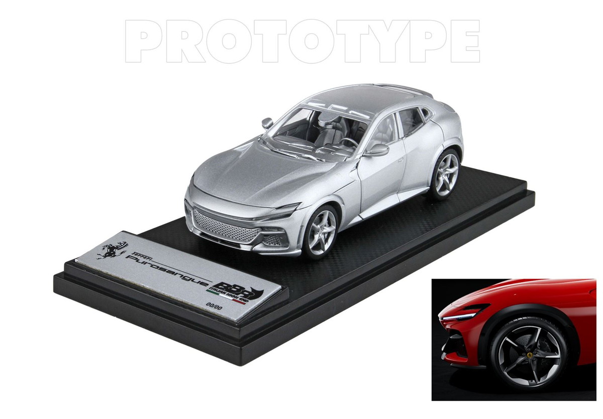 【取っておく】Ferrariフェラーリ Purosangue diecast full open Rosso Corsa / BBR 1/43 ミニカー