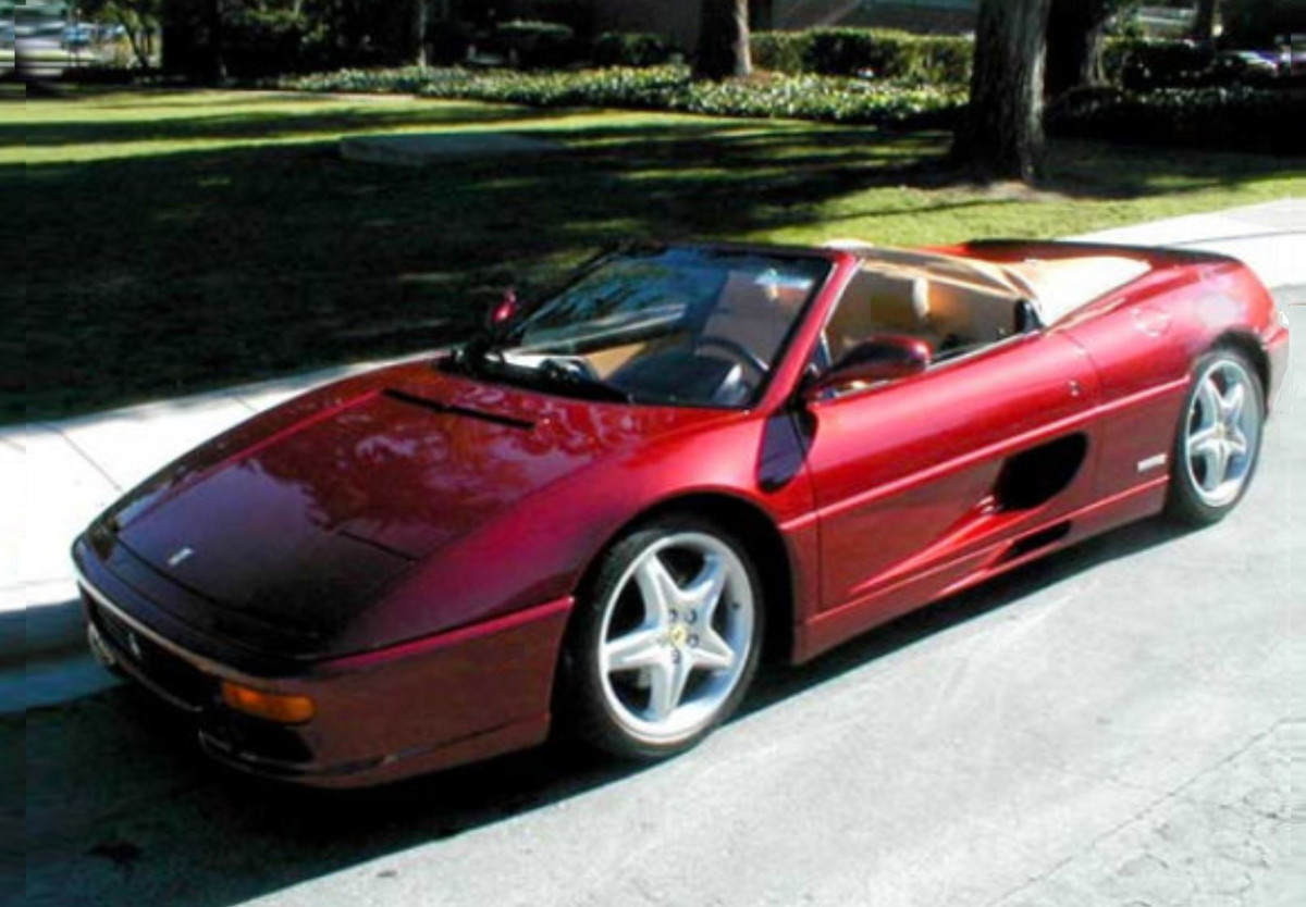 【取っておく】Ferrariフェラーリ 355 F1 Spider Rosso Fiorano Beige interior / BBR 1/18 ミニカー