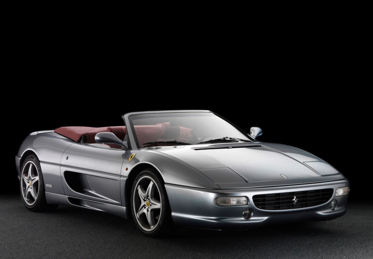 【取っておく】Ferrariフェラーリ 355 F1 Spider automatic gear Argento Nurburgring bordeaux / BBR 1/18 ミニカー