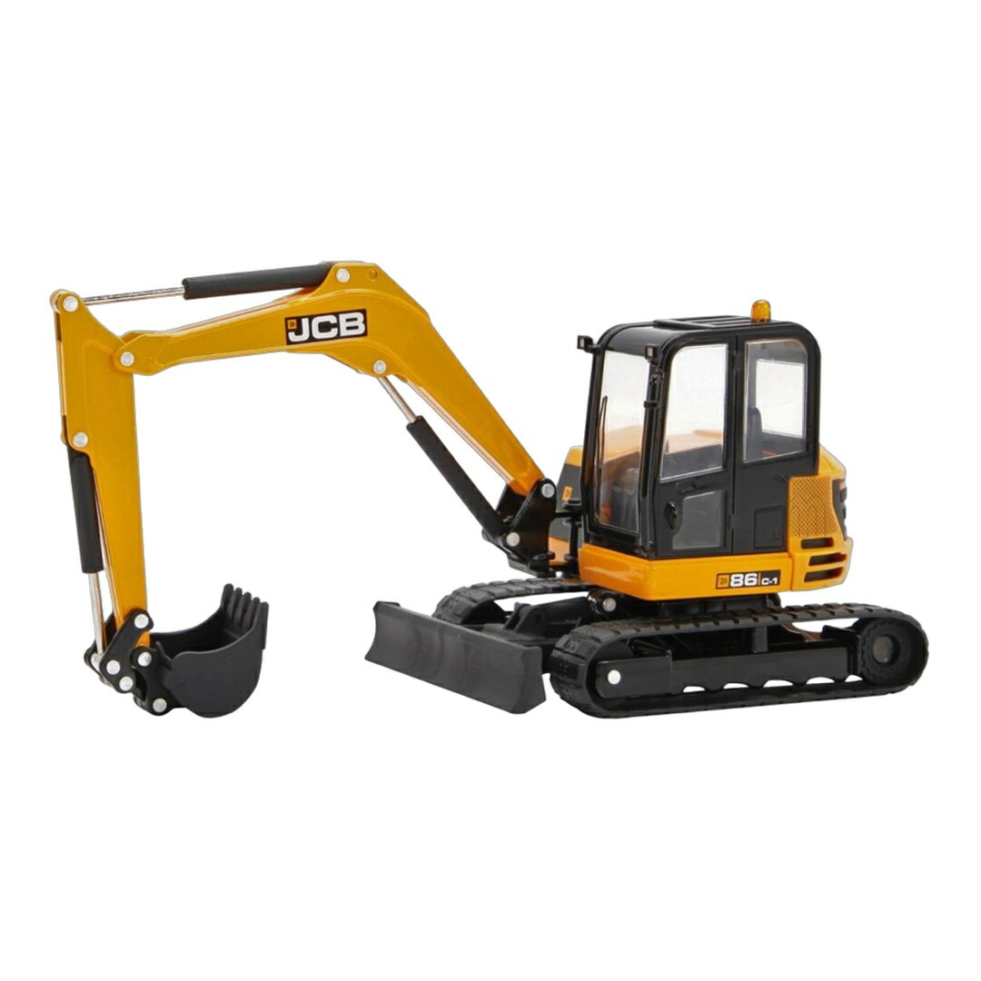 JCB 86C-1 クローラーエクスカベーター 2012 イエロー ブラック / BRITAINS 1/32 ミニカー 建設機械模型 工事車両｜ラストホビー