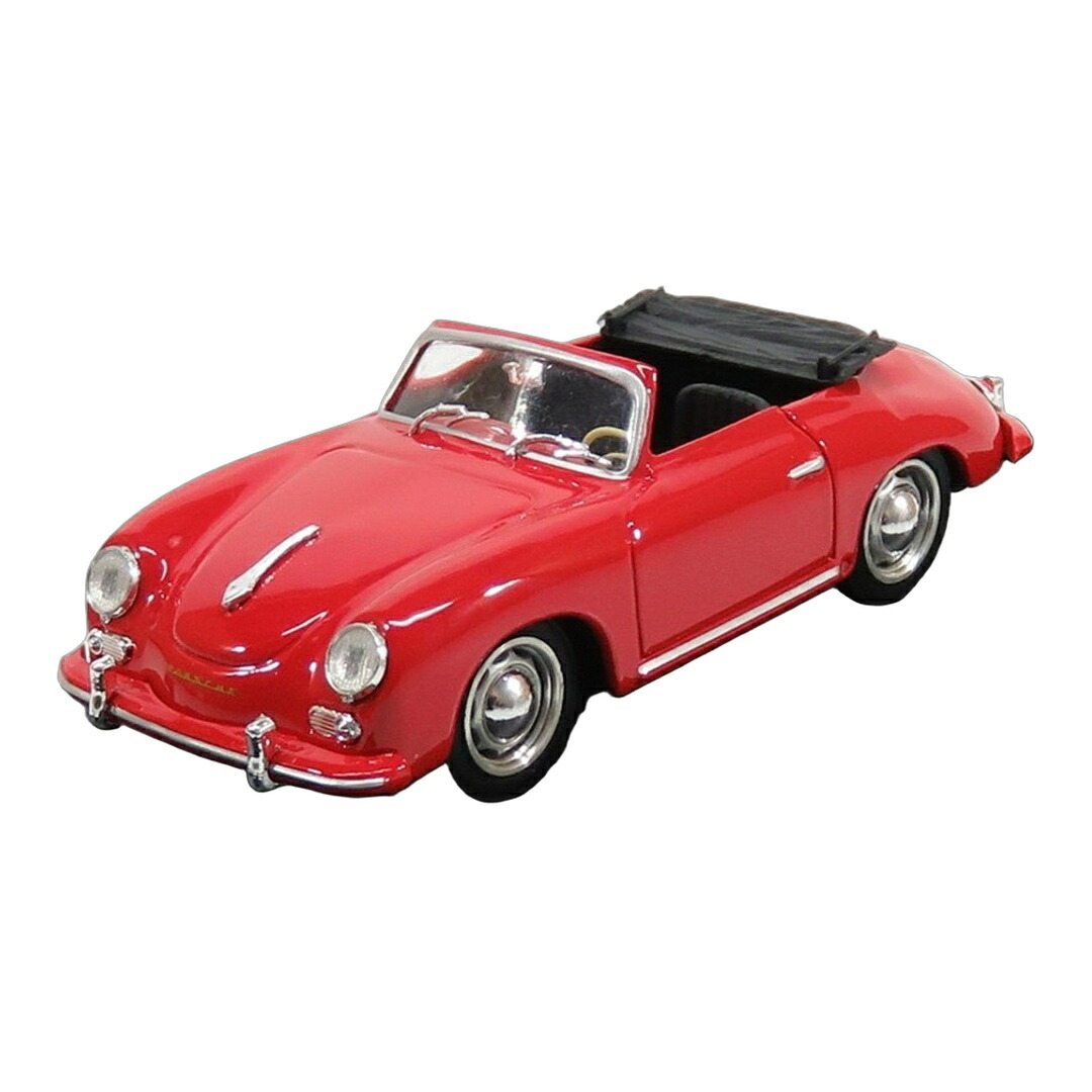 Porscheポルシェ 356 迅速さはやりっ児 明けっ広げ 1952 赤いこと 黒いこと室内装飾 / BRUMM 1/43 ミニカー ミニカー・トイカー-おもちゃ-車