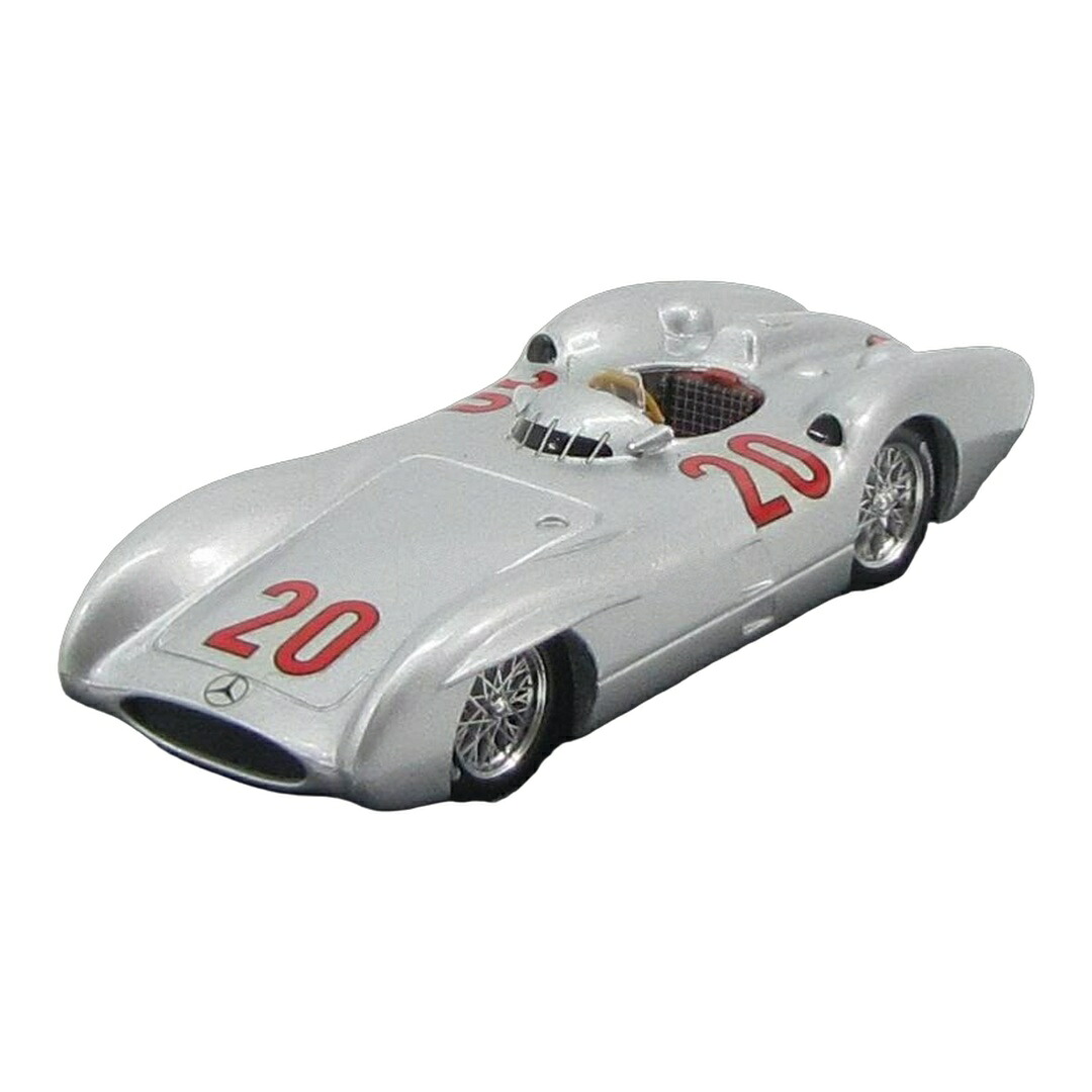 Mercedes Benzメルセデスベンツ F1 W196C #20 K.Kling GPフランス共和国 1954 しろがね色 / BRUMM 1/43 ミニカー 車-乗り物のおもちゃ