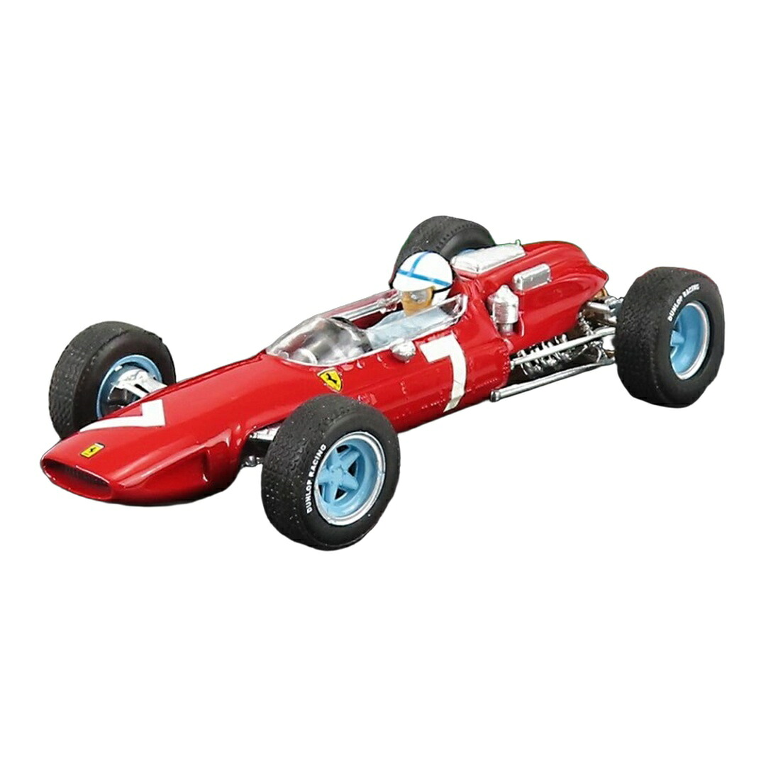 Ferrariフェラーリ F1 158 #7 優勝 ドイツGP 1964 John Surtees ワールドチャンピオン ドライバーフィギュア付 F1ワールドチャンピオン / BRUMM 1/43 ミニカー|ラストホビー