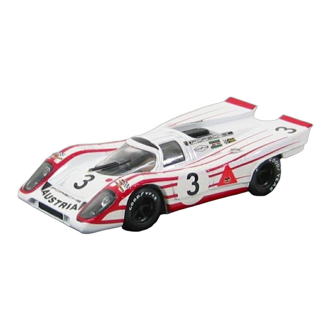 Porscheポルシェ 917K 4.5L #3 24時間デイトナ 1970 K.Ahrens V.Elford ホワイト/レッド / BRUMM 1/43 ミニカー｜ラストホビー