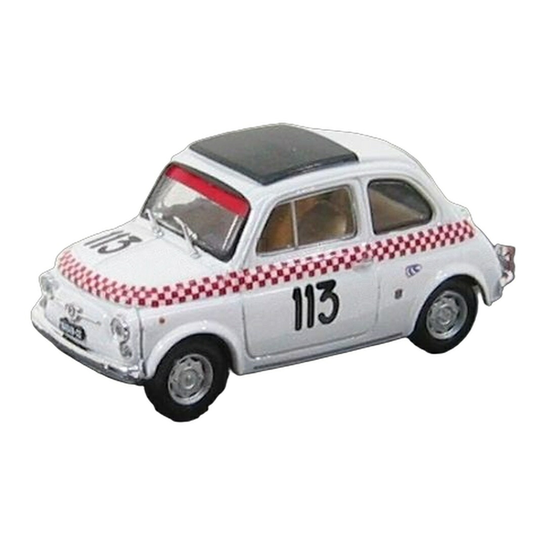 Fiat布告 500TV Giannini #113 B.Dosi Trofeo Val Camonica 1969 白いこと 赤いこと / BRUMM 1/43 ミニカー 車-乗り物のおもちゃ-おもちゃ