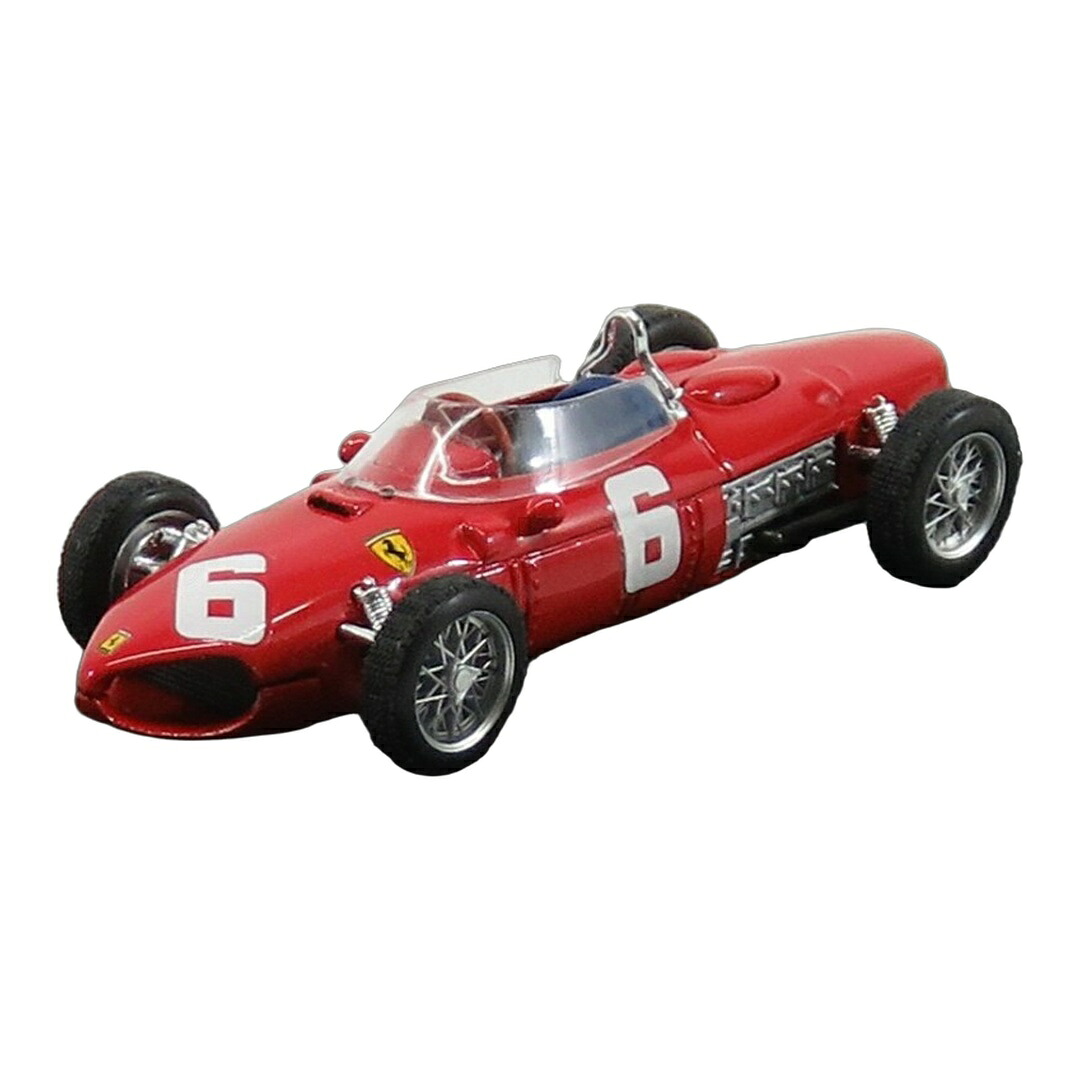 Ferrariフェラーリ F1 156 #6 イタリアGP 1961 R.Ginther レッド / BRUMM 1/43 ミニカー｜ラストホビー