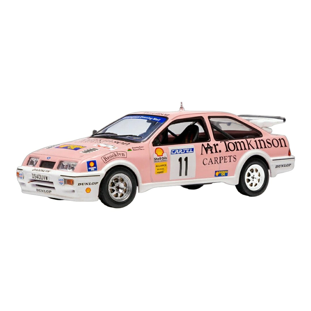 【取って置く】 Fordジェラルド・r・フォード Sierra RS Cosworth #11 Gwyndaf Evans Howard Davies ラリー 1989 サクラ色 / IXO 1/43 ミニカー おもちゃ-ミニカー・トイカー