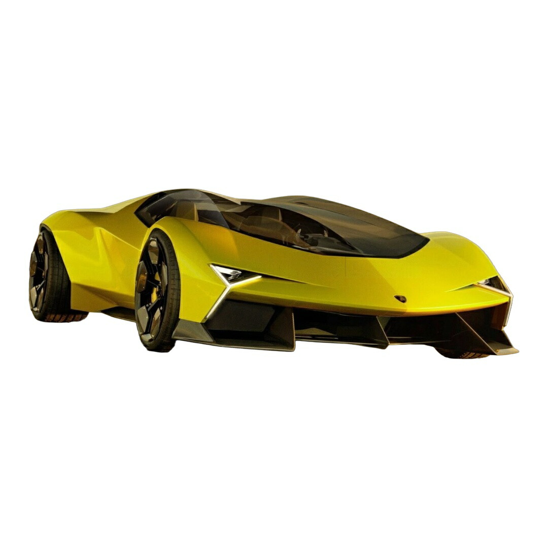 【取っておく】2026年発売予定を組む Lamborghiniランボルギーニ 檄文 コンセプトカー 2025 黄色 陳列箱付 制限事項版 / MR Collection 1/18 ミニカー