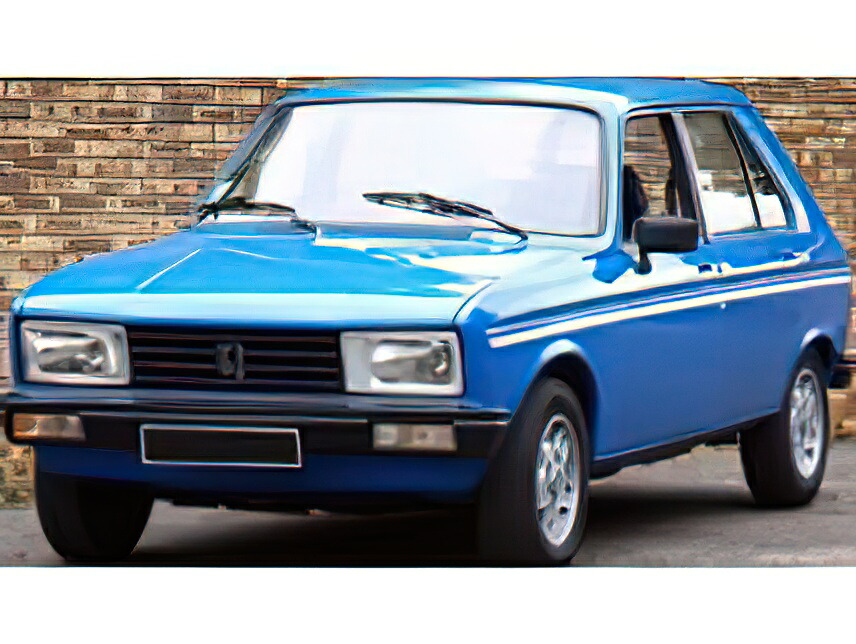 【予約】1-3月以降発売予定PEUGEOT - 104 S 1981 - IBIS BLUE /Norev 1/18 ミニカー｜ラストホビー