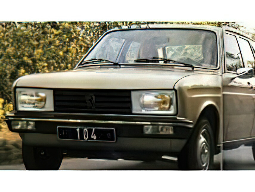 【予約】1-3月以降発売予定PEUGEOT - 104 GR 1981 - BEIGE MET /Norev 1/18 ミニカー｜ラストホビー