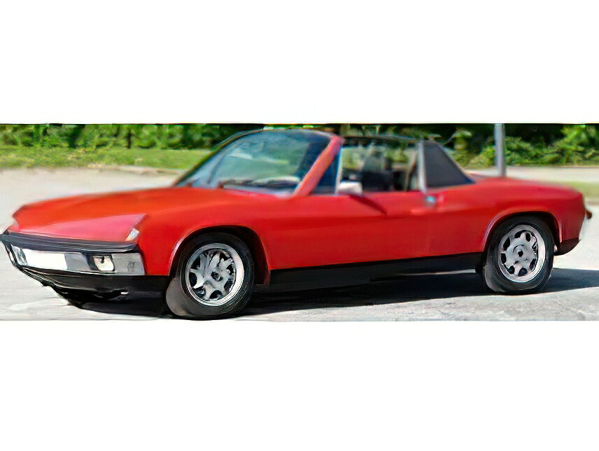【予約】1-3月以降発売予定PORSCHE - VOLKSWAGEN 914/4 1.7 1975 - RED /Norev 1/18 ミニカー|ラストホビー