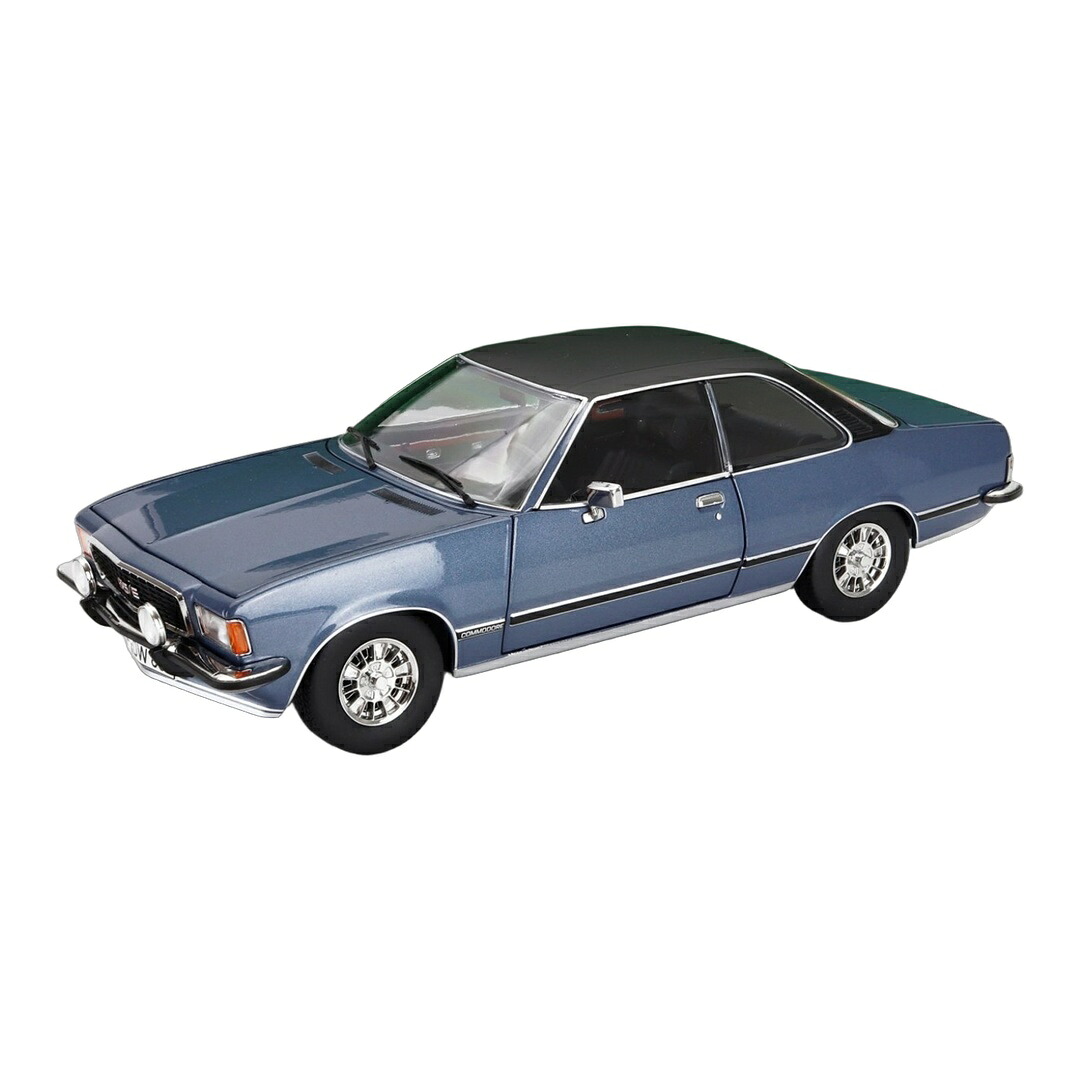 Opelオペル Commodore B GS/E クーペ 1975 ライトブルーメタリック 黒いこと 660台押さえる / TOURING MODELCARS 1/18 ミニカー