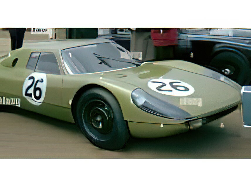 【取っておく】12月先へ発売予定を組むPORSCHE  904 CARRERA GTS ch.904-025 N 26 SILVERSTONE INTERNATIONAL GRAND TOURING 1964 INNES IRELAND - GREEN/CMC 1/18ミニカー