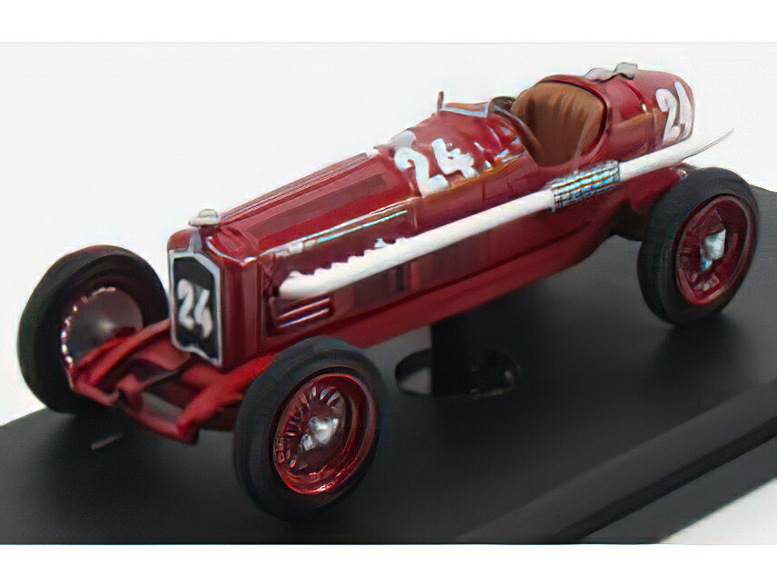 ALFA ROMEO P3 SPIDER N 24 MONACO GP 1932 B.BORACCHINI - RED /Rio 1/43ミニカー