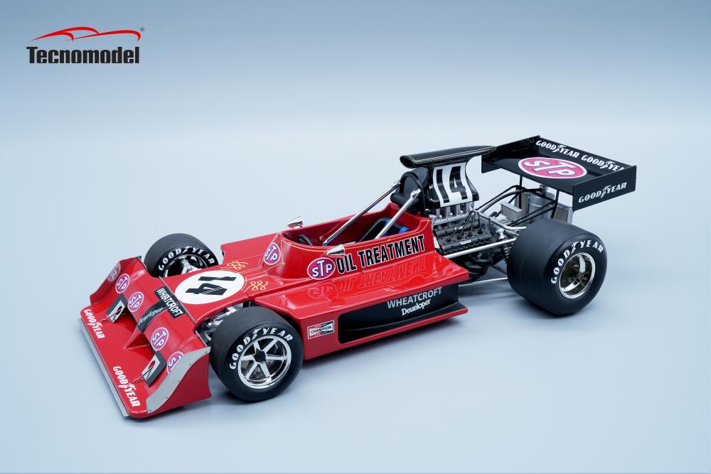 Tecno 1/18 March Ford 731 NQ Sweden GP 1973 #27 Reine Wisell - Résine TM18-289C