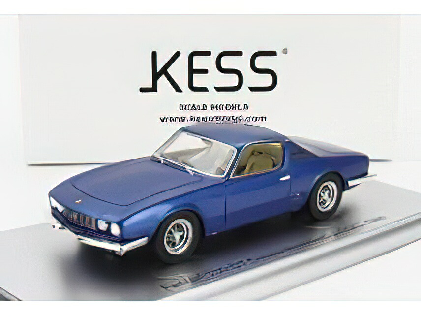 FERRARIフェラーリ 330 GTC COUPE MICHELOTTI 1966 BLUE MET/Kess-Model 1/43ミニカー