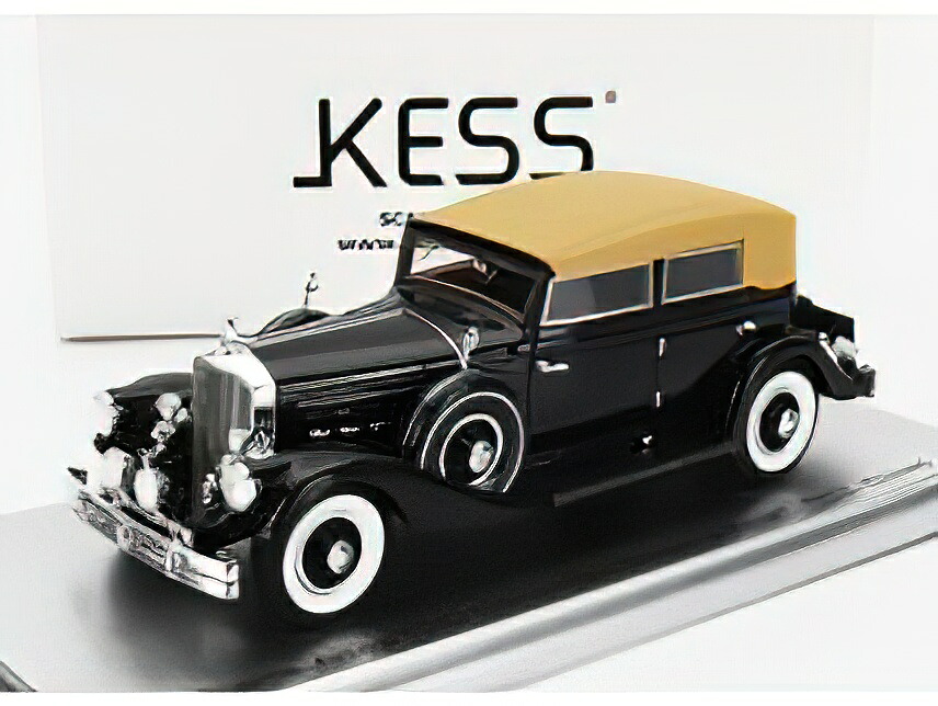 PIERCE ARROW 124 CONVERTIBLE BERLINE SEDAN LE BARON CLOSED 1933 BLACK/Kess-Model 1/43ミニカー