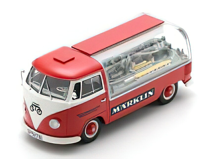 【取っておく】12月以後発売予定を組むVOLKSWAGENフォルクスワーゲン T1 VAN MARKLIN 1962 - RED WHITE /Schuco 1/18ミニカー