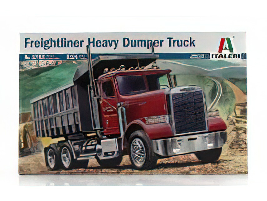 FREIGHTLINER FLC HEAVY DUMPER TRUCK 3-ASSI 1996 //ITALERI 1/24模型モデルキット