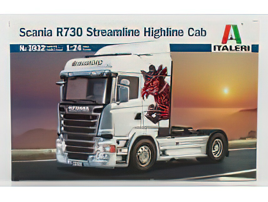 SCANIA R730 TRACTOR TRUCK STREAMLINE HIGHLINE 2-ASSI 2011 -/ITALERI 1/24模型モデルキット 8,030円