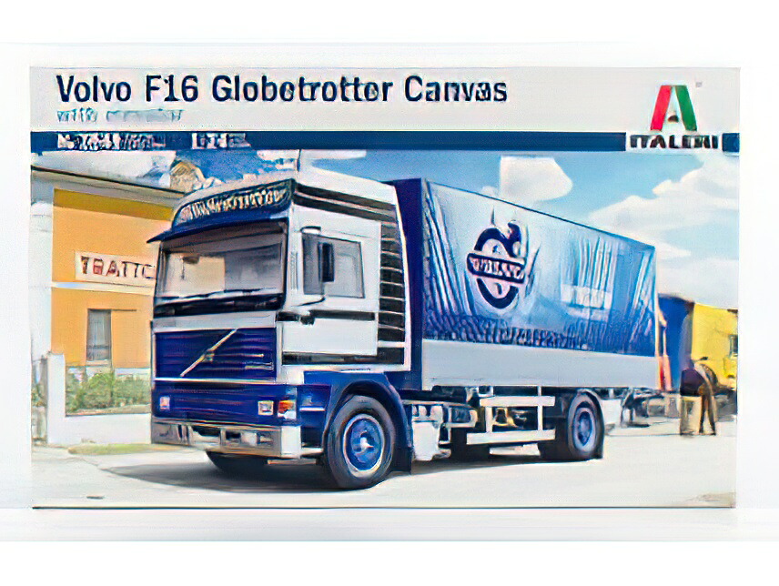 VOLVO F16 INTERCOOLER TRUCK GLOBETROTTER 2-ASSI 1982 //ITALERI 1/24模型モデルキット｜ラストホビー