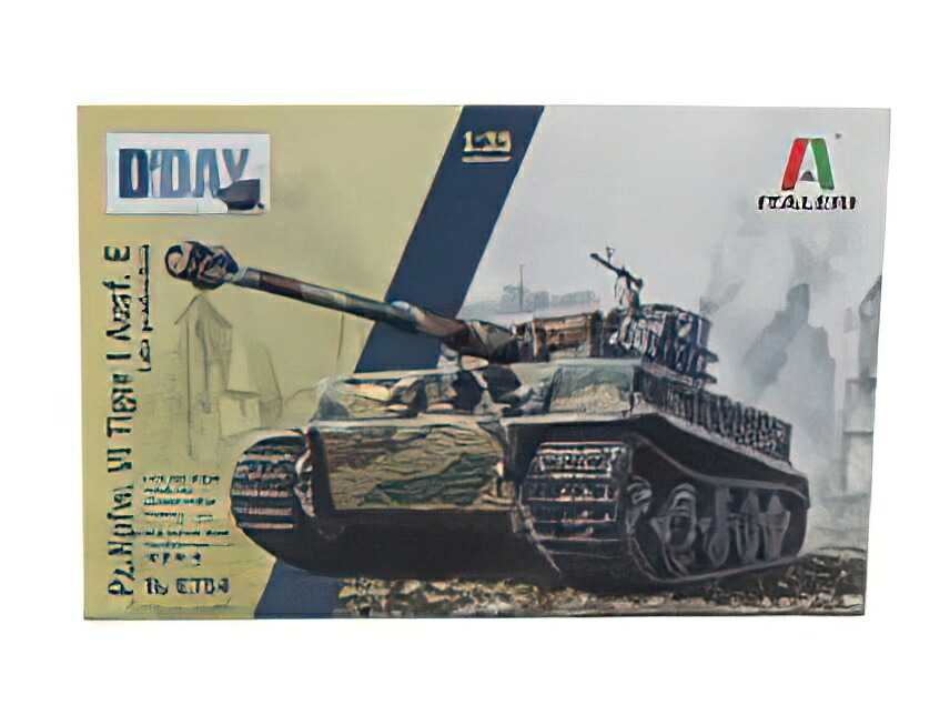TANK PZ. KPFW. VI TIGER I AUSF. E MILITARY 1945 //ITALERI 1/35模型モデルキット